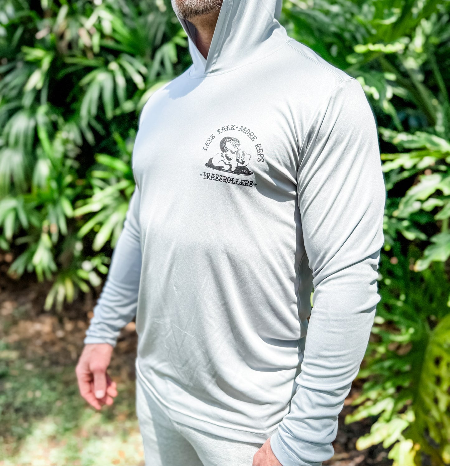 Less Talk Sun Shirt Silver
