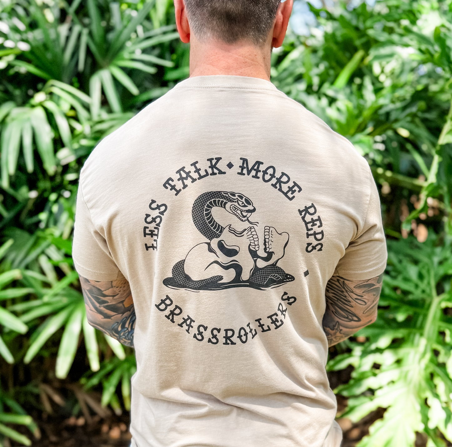 Less Talk Tee Tan