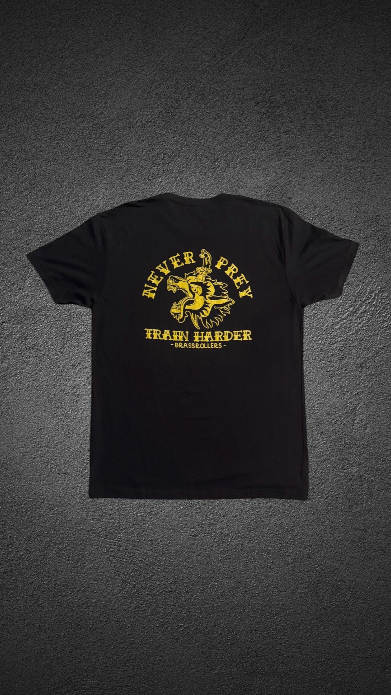 Never Prey Tee Black