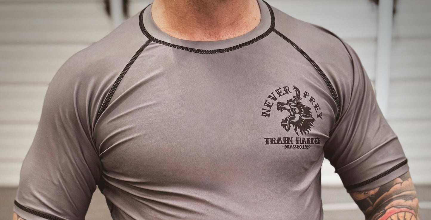 Never Prey Rash Guard
