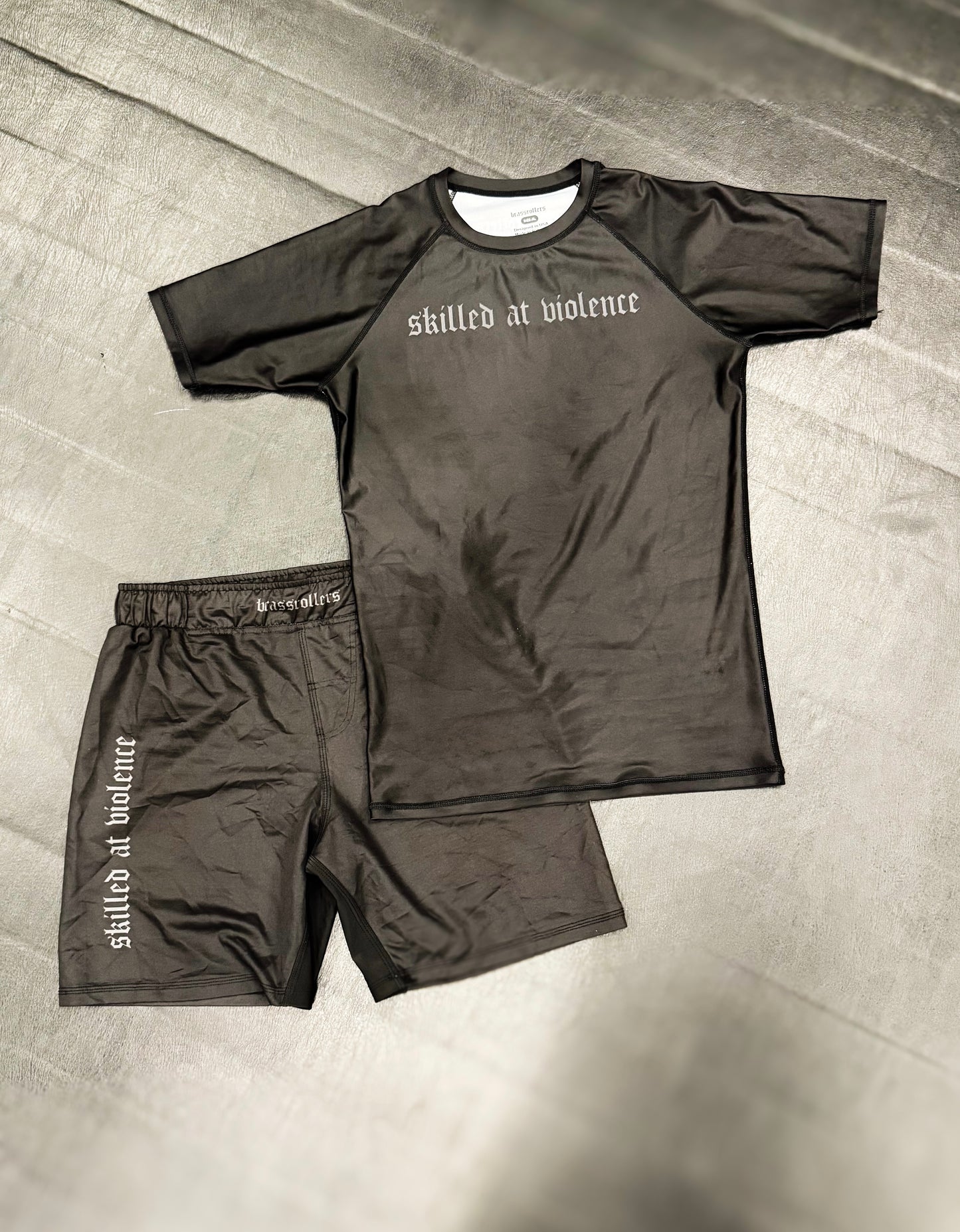 Skilled At Violence Rash Guard