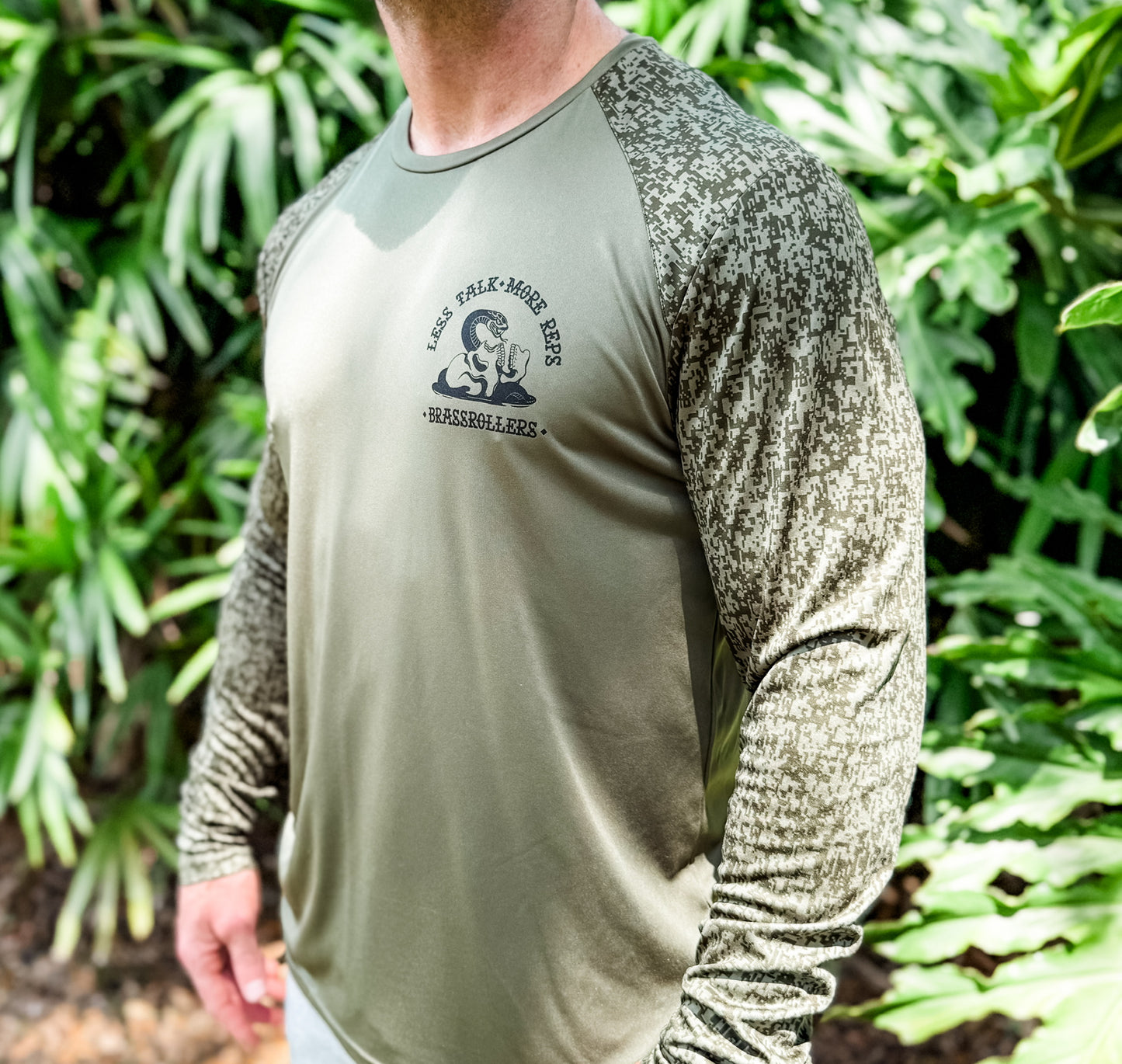 Less Talk Sun Shirt Green Digi