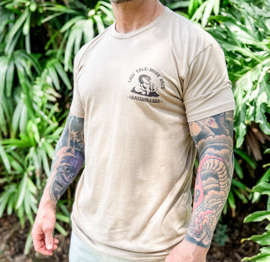 Less Talk Tee Tan