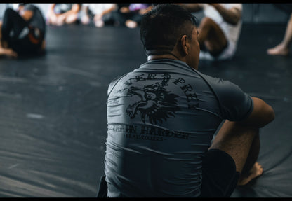 Never Prey Rash Guard
