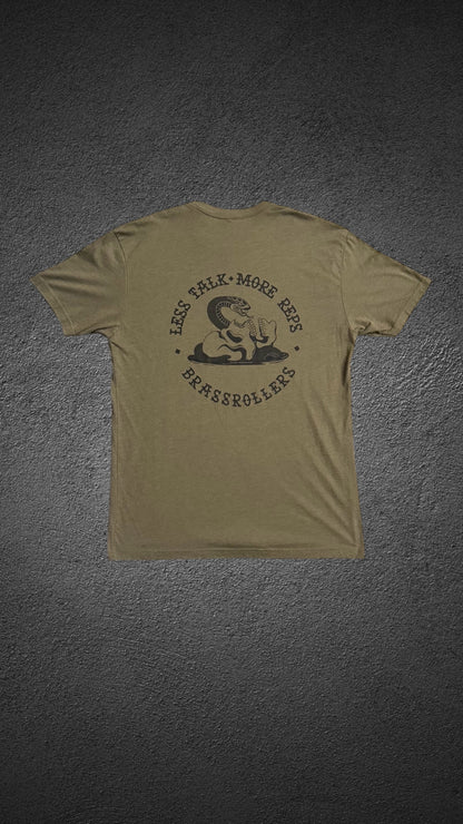 Less Talk Tee Green
