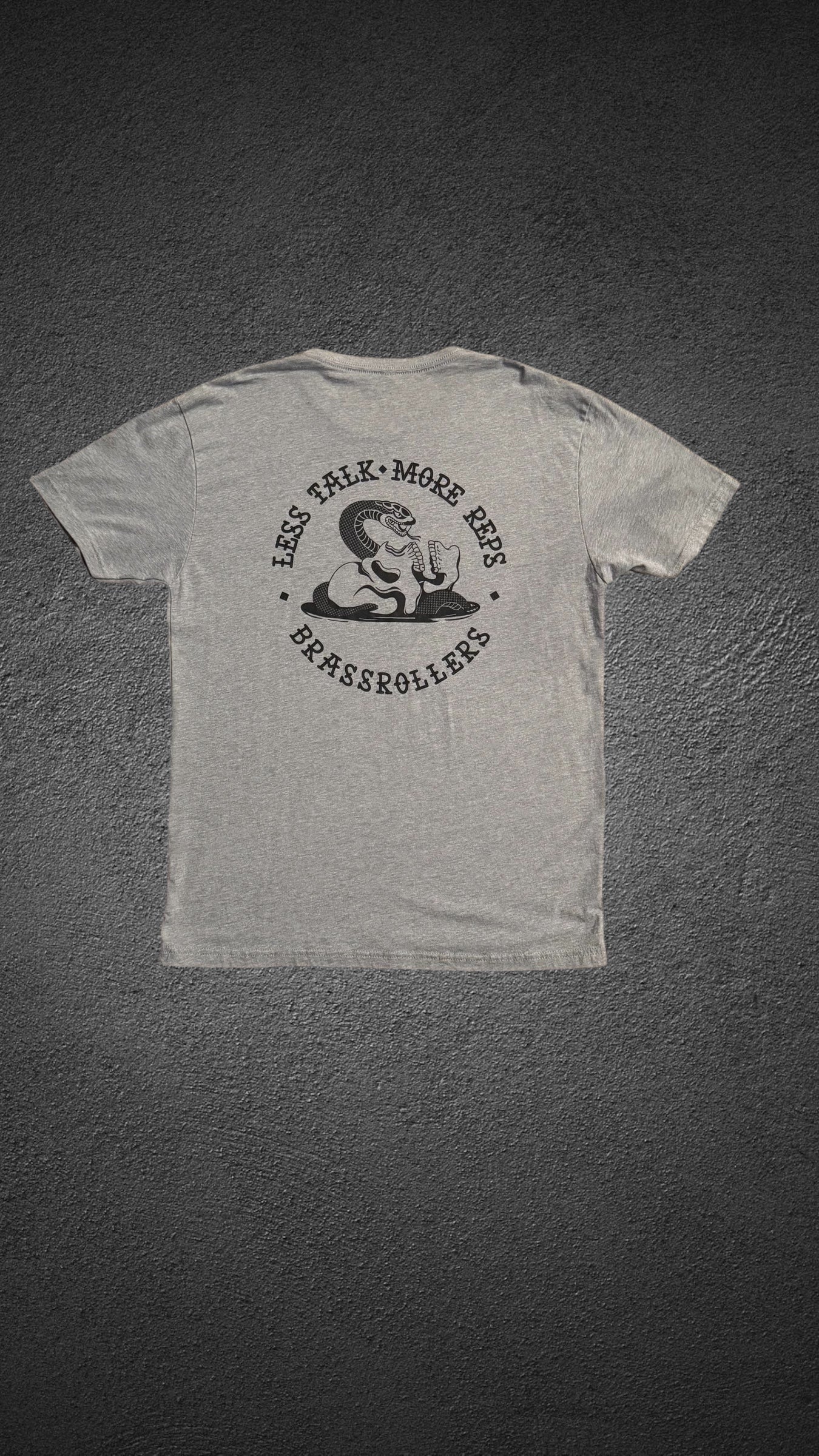 Less Talk Tee Grey